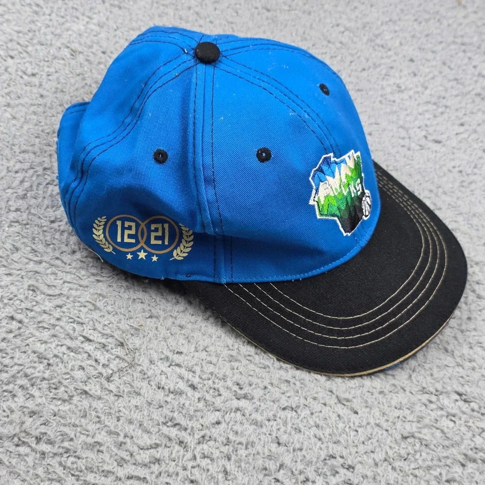 Sky High Marketing Milwaukee Bucks Hat Unisex OS Blue Black NBA Snapback BMO